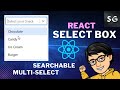 React Dropdown Menu with react-select | Completely Customizable