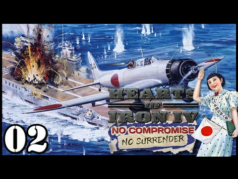 Let's Play Hearts of Iron 4 No Compromise, No Surrender | HOI4 Historical Japan Gameplay Episode 2