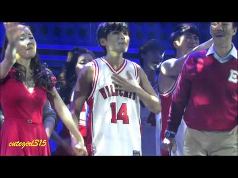 (fancam) 130720 High school musical curtain call  ryeowook focus