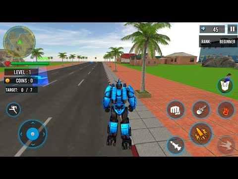 Optimus Multiple Prime Transformation Jet Robot Car Game 2021- Multi Robot Transform Gameplay