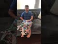 Kid unboxing ps4 for the first time