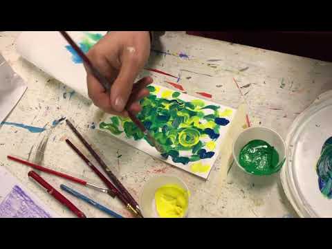 Martin mustang mural bags #424-546 Joan Mitchell and Helen frankenthaler