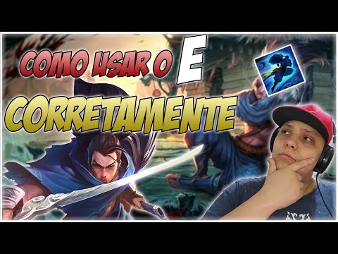 COMO USAR O E DO YASUO CORRETAMENTE
