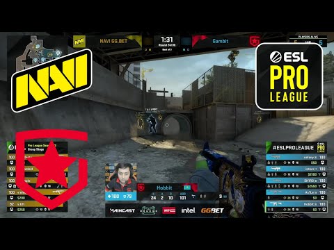 NaVi vs Gambit | Highlights | ESL Pro League