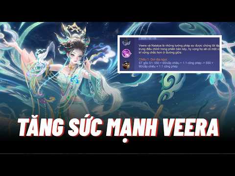 Veera được tăng sức mạnh - chiêu 1 thấm hơn hành Raz như con | Liên quân mobile