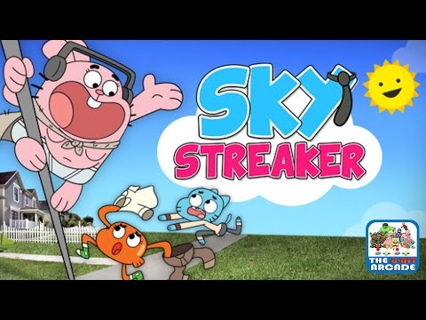 Sky Streaker - Richard Wants To Break Dumb World Records (Cartoon Network Games)