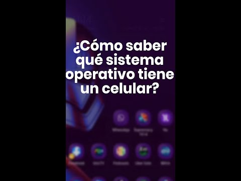 Verifica la versión de tu sistema operativo