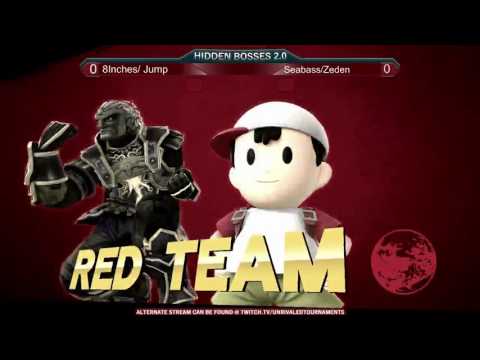 Hidden Bosses 2.0 2v2 Losers Round 5 - SeaBass & Zeden vs. Jump & 8 Inches