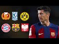 Robert Lewandowski | First & Last Goal For Every Team