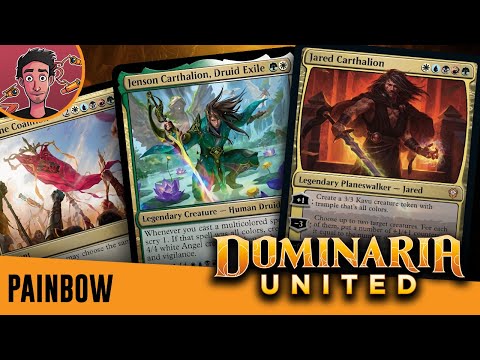 Dominaria United "Painbow" Commander Precon Cards! | MTG Spoilers
