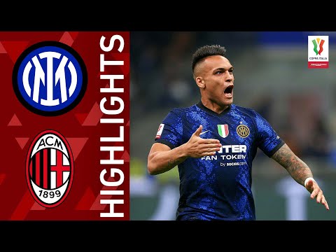 Inter 3-0 Milan | Martinez porta l’Inter in finale | Coppa Italia Frecciarossa 2021/22