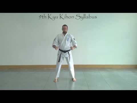 BKK Kyokushin - 9th Kyu Kihon Syllabus