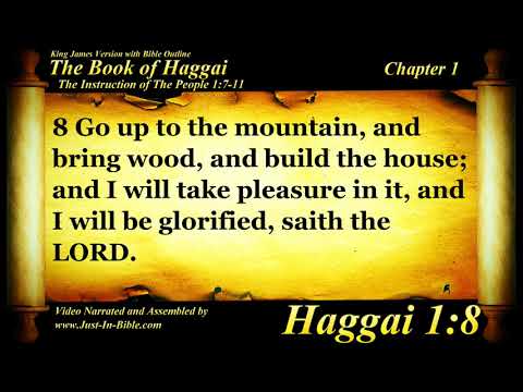 Haggai Chapter 1 - Bible Book #37 - The Holy Bible KJV Read Along Audio/Video/Text
