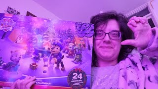 Paw Patrol advent calendar | Nightmare to open.