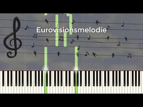 Eurovisionsmelodie - Piano