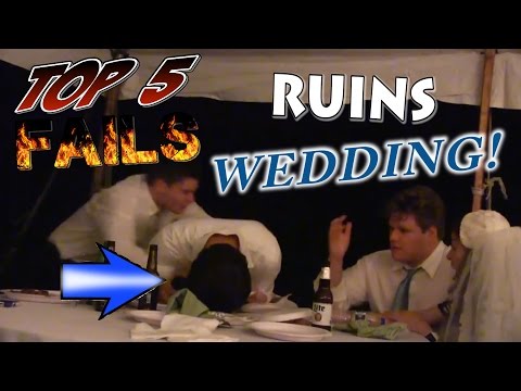 Top 5 Fails- Best Man RUINS Wedding!