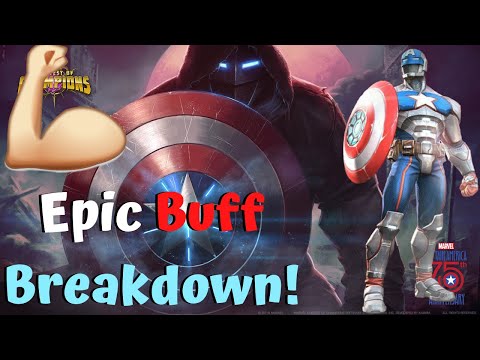 Epic Buffed Civil Warrior Abilities Breakdown! Damage AND Utility Now! - Marvel Contest of Champions