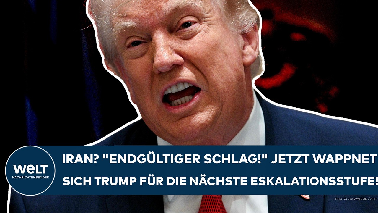 IRAN-KRIEG: "Endgültiger Schlag!" Jetzt wappnet sich Donald Trump für die nächste Eskalationsstufe!