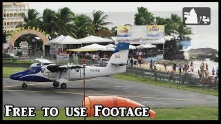 Spotting at a Rainy St Maarten Free to use footage part 6