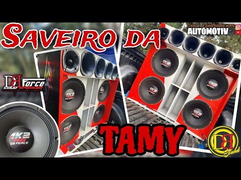 SAVEIRO DA TAMY DB FORCE LOUDSPEAKER MB1K2 PROJETO LOJA DB SOUND PG/SENTE A PEDRADA SOM AUTOMOTIVO