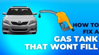 How to Fix Gas Tank Pump Issues | Carbon Vapour Fuel Canister Removal  | 2007-2011 Toyota Camry