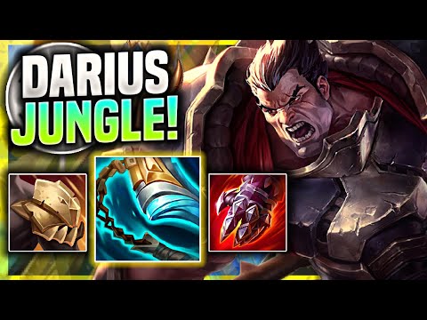 DARIUS JUNGLE WITH NEW BUFFS IN CLEAR SPEED! - Korean CHALLENGER DARIUS JUNGLE Gameplay Patch 11.8