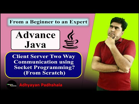 Lecture 1 4 Client Server Two Way Communication Using Socket Programming Complete Advance Java