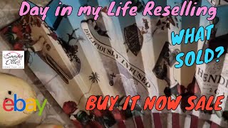 Double The Deals: 2 Live Sales In 1 Day! Buy It Now Sale | What Sold Vlog | Full-Time Reseller