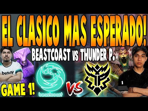 BEASTCOAST vs THUNDER PREDATOR [GAME 1] BO3 - El Clásico Mas Esperado-DPC SA WINTER TOUR 2022 DOTA 2