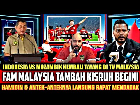 MALAYSIA MENDADAK KISRUHH.! USAI INDONESIA VS MOZAMBIK KEMBALI TAYANG DI TV MALAYSIA TERJADI BEGINI