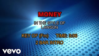 Lawson - Money (Karaoke)