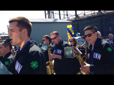 Uptown String Band serenading SPSB (4/17/16)