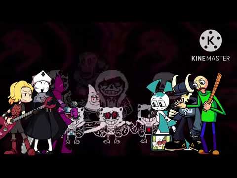 Spongeswap! Murder Time Trio Phase 1 But It’s Sang by Friday Night Funkin Characters (Read Desc.)