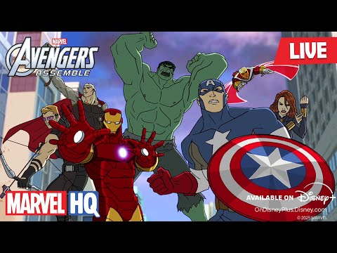 🔴 LIVE! Marvel's Avengers Assemble Full Episodes | Seasons 1-2