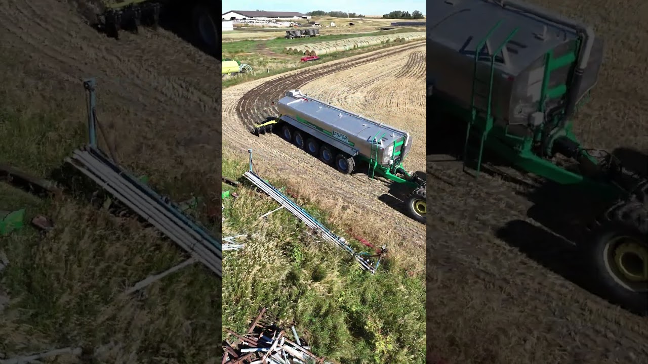 15000 Gallon Jasper Tanker #jasper manufacturing #manure #tanker #machine #biggest