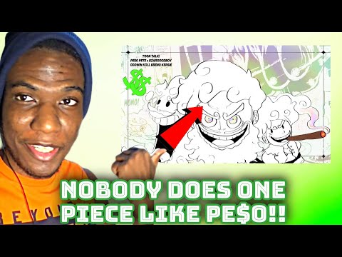 NOBODY DOES ONE PIECE LIKE PE$O!! | PE$O PETE x BZARGOODBOY - TOON TALK! [ONE PIECE] [REACTION]