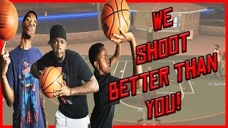 NBA 2K17 MyPark Gameplay - WE SHOOT BETTER THAN YOU!