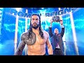 Roman Reigns Entrance Like Aquaman WWE SmackDown Sept 24 2021