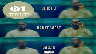 Juicy J - Ballin ft. Kanye West [Official Audio]