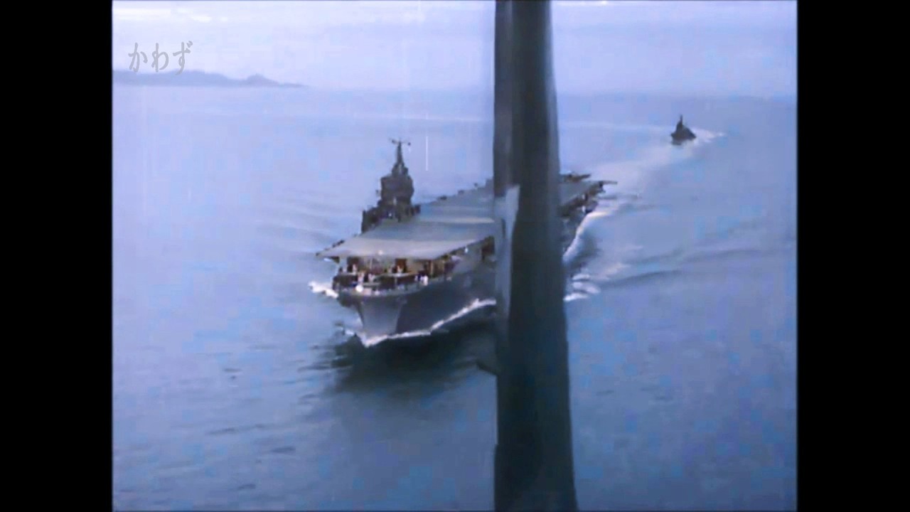 【カラー化】日本海軍 航空隊の勇姿　海軍航空の歌