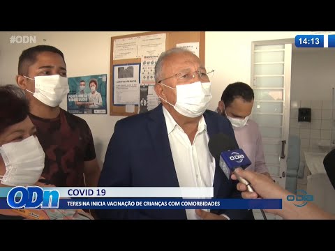 Teresina inicia vacinação de crianças com comorbidades 18 01 2022