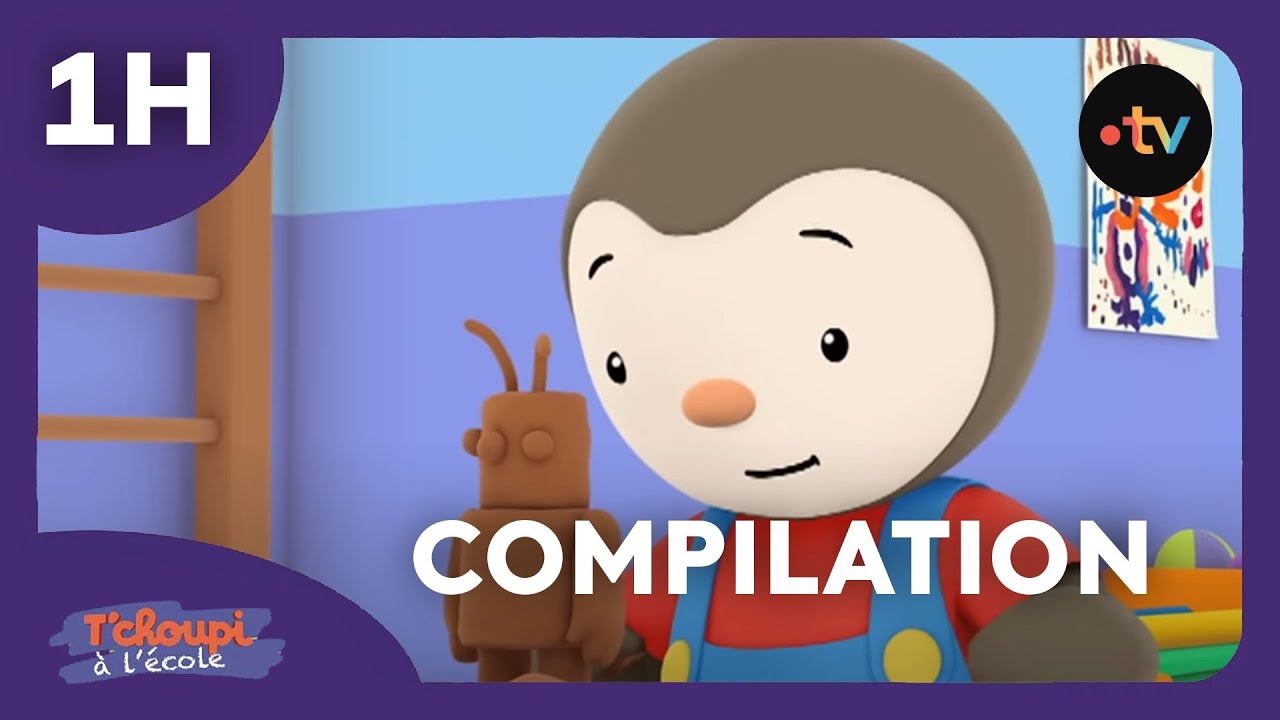T’Choupi à l’école 🐧 COMPILATION : Mister T'Choupi et autres épisodes 🐧 1h dessins animés