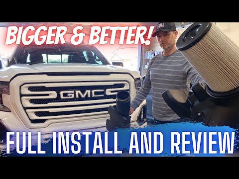 S&B Cold Air Intake Install & Review | 6.2L GMC Sierra AT4 – No Check Engine Light!