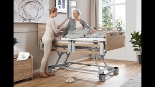 Pflegebett BURMEIER Regia 2 Easy Switch + Montageanleitung
