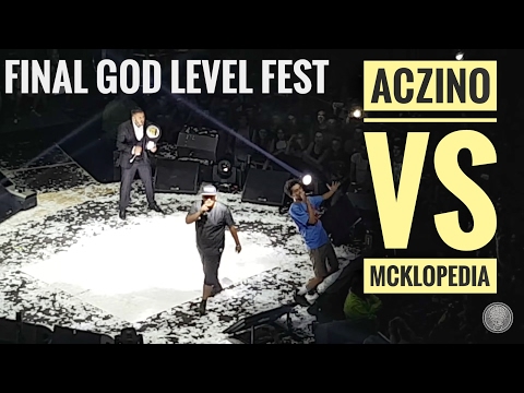 Aczino vs Mcklopedia / Final God Level Fest 2017