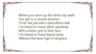 Bombshell Rocks - White City Walls Lyrics