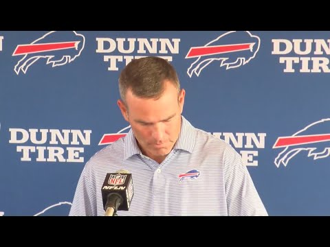 Buffalo Bills GM Brandon Beane holds press conference on first day of training camp (full video) — J