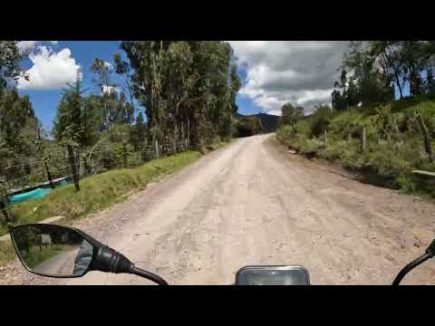 De Susa Cundinamarca a la Vda Matarredonda, vía hacia Carmen de Carupa.