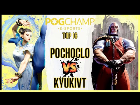 SF6 👊 Pochoclo (Chun-Li) vs Kyuki (JP) 👊 Pogchamp #2 - Street Fighter 6 - Top 16