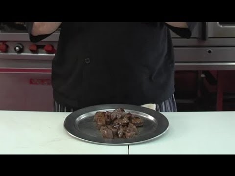 How to Brown Stew Meat in a Skillet : Cooking Meat